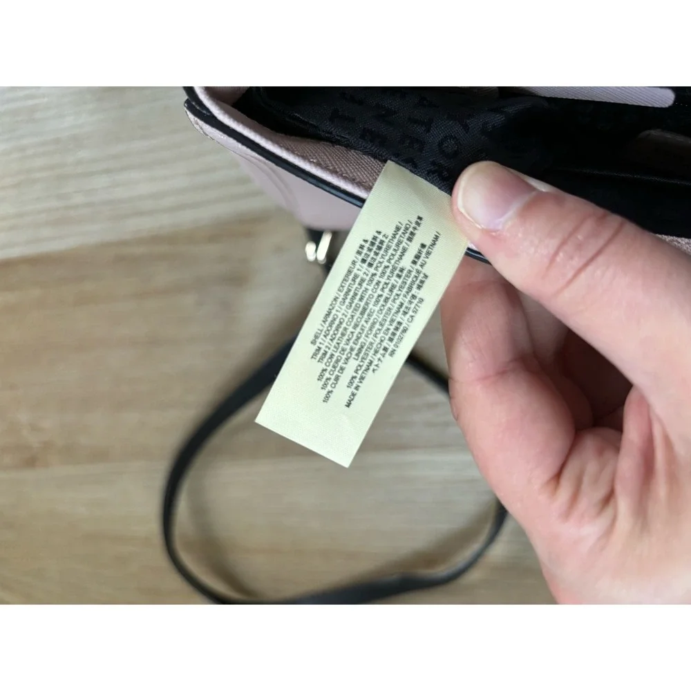 Kate‎ Spade Addison Laurel Way Crossbody Shoulder Bag Chain Pink Black